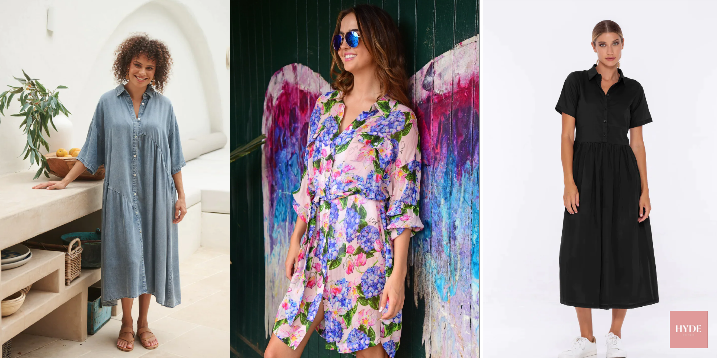 How to Style a Shirt Dress for Every Season | Hyde Boutique