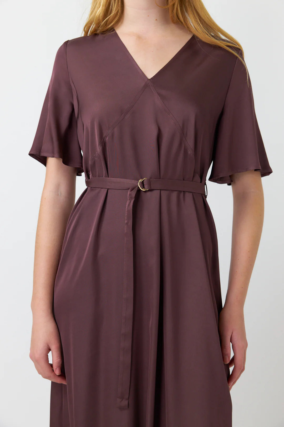 kate sylvester denim dress Hire Chambray Midi Dress | Kate Sylvester