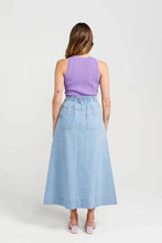 Load image into Gallery viewer, Thing Thing Bettie Skirt - Stoney Wash Hyde Boutique