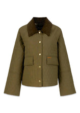 Load image into Gallery viewer, Barbour Kirby Quilted Jacket - Ivy Green/Ancient Hyde Boutique