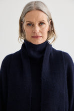 Load image into Gallery viewer, Laing Alpaca Sweater With Tie - Midnight Hyde Boutique