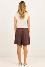 Load image into Gallery viewer, Stories Be Told Literal Linen Short - Dark Chocolate Arriving This Week