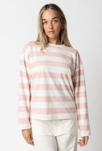 Load image into Gallery viewer, Clementine Candy Stripe Long Sleeve - Pink Hyde Boutique