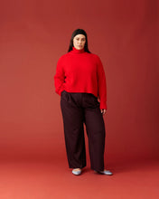 Load image into Gallery viewer, Ruby Rhea Turtleneck Sweater - Red Hyde Boutique