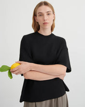 Load image into Gallery viewer, Kowtow Oversized Boxy Tee - Black Apparel > Women > Clothing > Tops > T-Shirts > Kowtow Kowtow