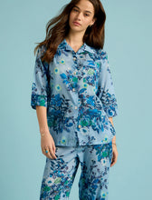 Load image into Gallery viewer, Papinelle x Karen Walker Love Letters Crop PJ - Skyway Blue Hyde Boutique