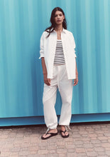 Load image into Gallery viewer, Assembly Label Marigold Poplin Long Sleeve Shirt - White Hyde Boutique