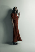 Load image into Gallery viewer, Harris Tapper Lucille Dress - Burgundy Hyde Boutique