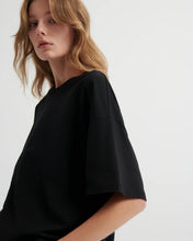 Load image into Gallery viewer, Kowtow Oversized Boxy Tee - Black Apparel > Women > Clothing > Tops > T-Shirts > Kowtow Kowtow