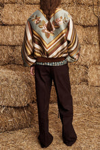 Load image into Gallery viewer, Alémais La Rosa Jacquard Bomber Jacket