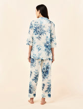 Load image into Gallery viewer, Papinelle x Karen Walker Romantic Floral Crop PJ - Teal