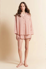 Load image into Gallery viewer, Papinelle x Karen Walker Monogram Tiles LS Boxer PJ - Rose