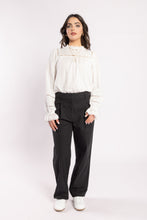 Load image into Gallery viewer, Drama The Label Bon Jour Blouse - White Apparel > Women > Clothing > Tops > Blouses > Long Sleeve Blouses > Drama The Label Hyde Boutique
