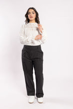 Load image into Gallery viewer, Drama The Label Bon Jour Blouse - White Apparel > Women > Clothing > Tops > Blouses > Long Sleeve Blouses > Drama The Label Hyde Boutique