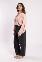Load image into Gallery viewer, Drama The Label Cest La Vive Blouse - Dusky Pink Apparel > Women > Clothing > Tops > Blouses > Long Sleeve Blouses > Drama The Label Hyde Boutique