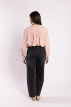 Load image into Gallery viewer, Drama The Label Cest La Vive Blouse - Dusky Pink Apparel > Women > Clothing > Tops > Blouses > Long Sleeve Blouses > Drama The Label Hyde Boutique