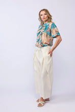 Load image into Gallery viewer, Drama the Label Wish Blouse - Aqua Bloom