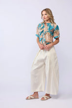 Load image into Gallery viewer, Drama the Label Wish Blouse - Aqua Bloom