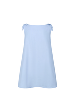 Load image into Gallery viewer, Commonplace Margie Pinny Dress - Baby Blue Hyde Boutique