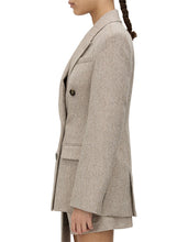 Load image into Gallery viewer, Camilla & Marc Malik Blazer - Tan Hereingbone Hyde Boutique