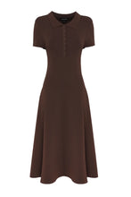 Load image into Gallery viewer, Mossman Petra Midi Dress - Chocolate