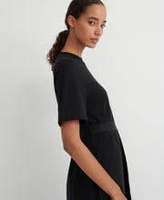 Load image into Gallery viewer, Kowtow T-Shirt Swing Dress - Black Apparel > Women > Clothing > Dresses > Maxi Dresses > Kowtow Hyde Boutique