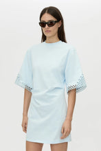 Load image into Gallery viewer, Camilla and Marc Lolani Mini Tee Dress - Ice Blue Hyde Boutique