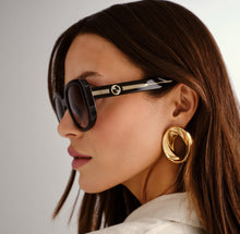 Load image into Gallery viewer, Gucci GG1557SK Sunglasses - Black  Hyde Boutique
