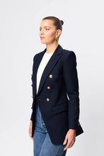 Load image into Gallery viewer, Mossman Legacy Blazer - Navy Apparel > Women > Clothing > Jackets > Blazers > Tailored Blazers > Mossman Hyde Boutique