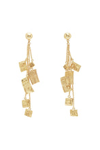 Load image into Gallery viewer, Alémais High Roller Hopscotch Charm Earrings - Gold  Hyde Boutique   
