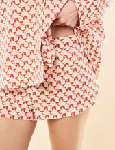 Load image into Gallery viewer, Papinelle x Karen Walker Monogram Tiles LS Boxer PJ - Rose