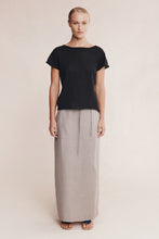 Load image into Gallery viewer, Marle Lill Knit Tee - Black Hyde Boutique