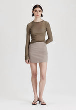 Load image into Gallery viewer, Commoners Ultrafine Long Sleeve Layer Tee - Olive Hyde Boutique