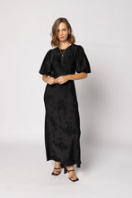 Load image into Gallery viewer, Drama The Label Amara Dress - Black Jacquard Apparel > Women > Clothing > Dresses > Midi Dresses > Drama The Label Hyde Boutique