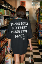 Load image into Gallery viewer, Sabbi The Very Oversized Self Love Club Tee - Black Hyde Boutique