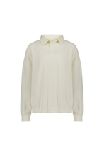 Load image into Gallery viewer, Commonplace Terry Toweling Pullover - Vanilla Hyde Boutique