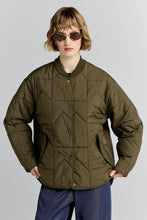 Load image into Gallery viewer, Karen Walker Quilted Voyager Jacket - Dark Olive Hyde Boutique