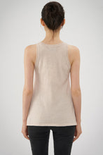 Load image into Gallery viewer, Aleger N.2140 Cashmere Blend Beach Tank - Prosecco Hyde Boutique