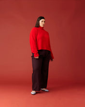 Load image into Gallery viewer, Ruby Rhea Turtleneck Sweater - Red Hyde Boutique
