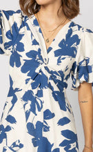 Load image into Gallery viewer, Drama The Label Halo Dress - Blue Flower Apparel > Women > Clothing > Dresses > Midi Dresses > Drama The Label Hyde Boutique