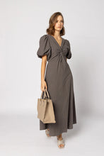 Load image into Gallery viewer, Drama The Label Halo Dress - Mayan Chocolate Apparel > Women > Clothing > Dresses > Midi Dresses > Drama The Label Hyde Boutique