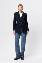 Load image into Gallery viewer, Mossman Legacy Blazer - Navy Apparel > Women > Clothing > Jackets > Blazers > Tailored Blazers > Mossman Hyde Boutique