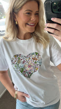 Load image into Gallery viewer, Sending You Happiness Tee - Raising Funds For Endometriosis New Zealans