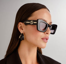 Load image into Gallery viewer, Gucci GG1552S Sunglasses - Black/Grey Hyde Boutique