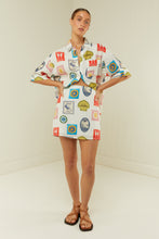 Load image into Gallery viewer, Palm Noosa East Mini Skirt - Holiday Stamp Hyde Boutique