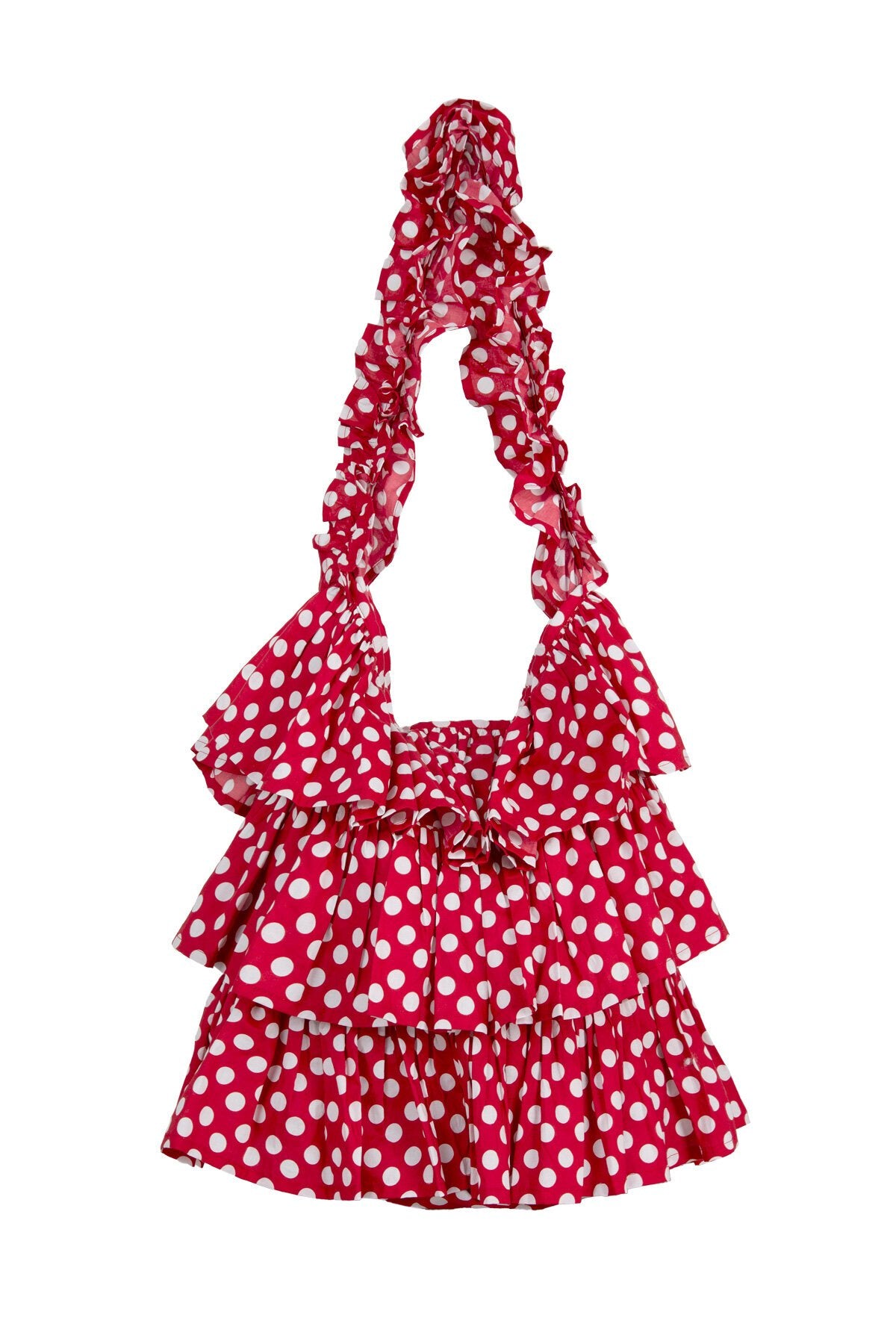 Trelise Cooper Ruffle Hustle Bag Red/White – Hyde Boutique