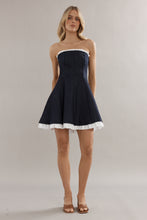 Load image into Gallery viewer, Caitlin Crisp Frilly Charleston Mini - Indigo