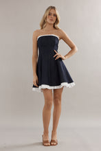 Load image into Gallery viewer, Caitlin Crisp Frilly Charleston Mini - Indigo
