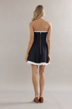 Load image into Gallery viewer, Caitlin Crisp Frilly Charleston Mini - Indigo