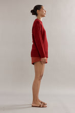 Load image into Gallery viewer, Caitlin Crisp Club CC Varsity Crew - Red